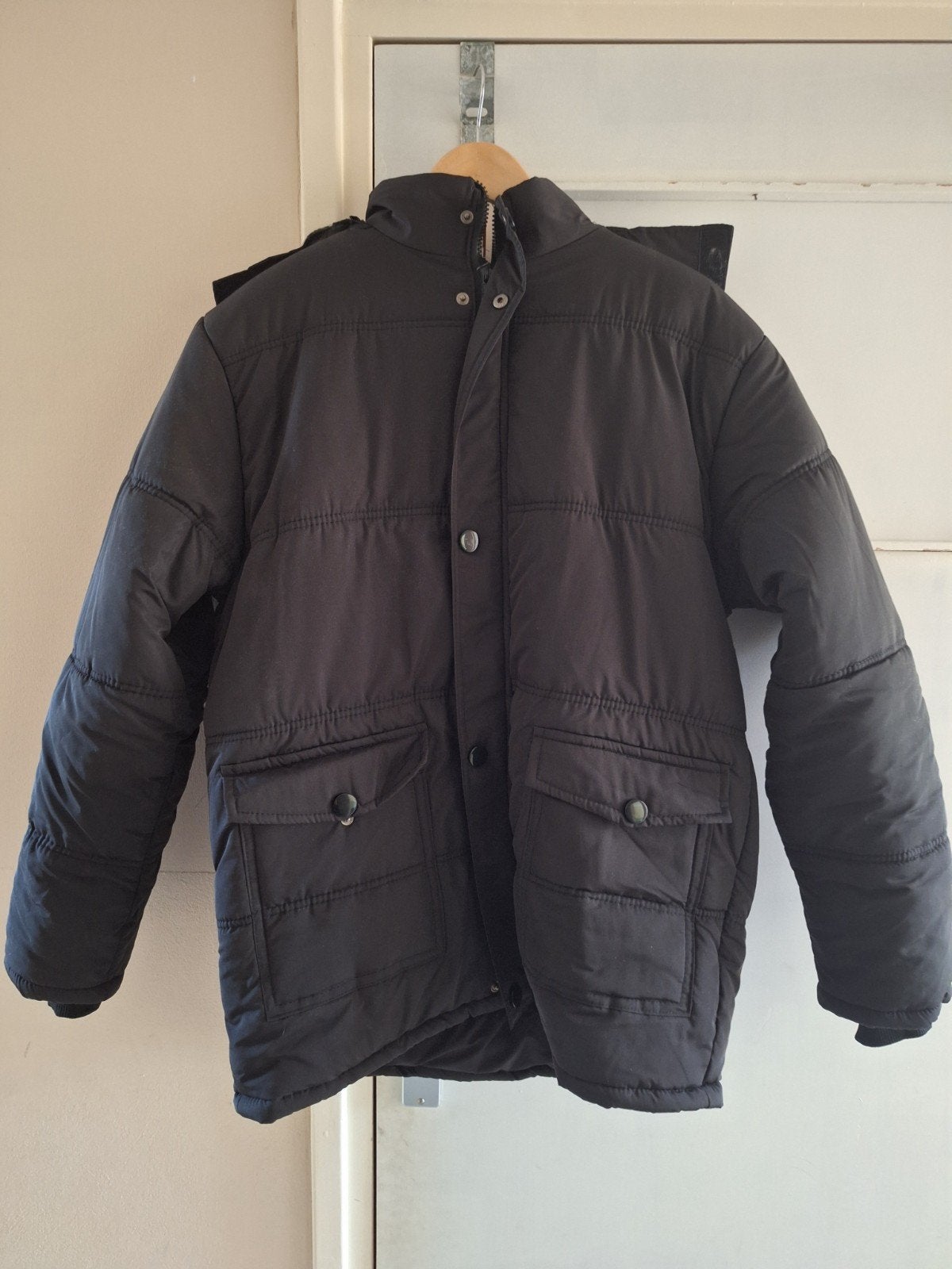 Winterjas mt M, Ophalen of Verzenden, Nieuw, Maat 48/50 (M), Zwart
