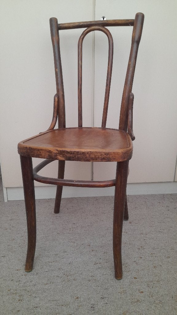 Houten Café stoel, Ophalen, Gebruikt