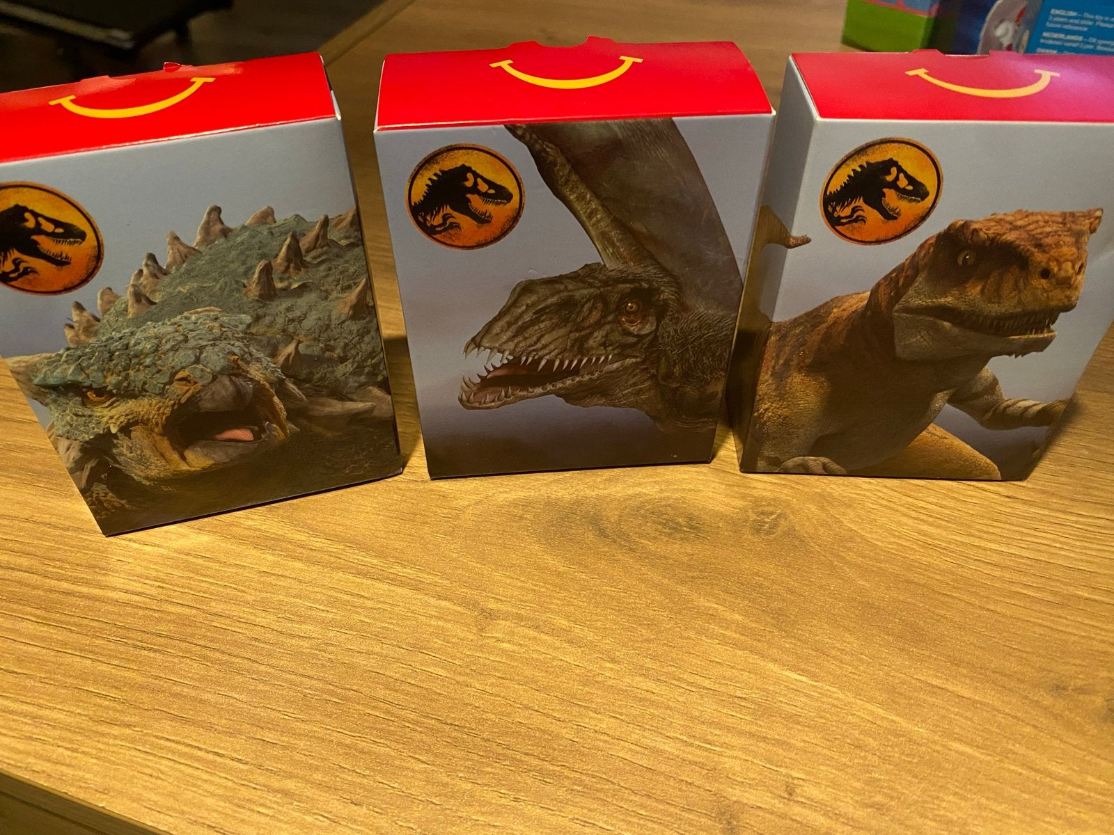 McDonald's Happy Meal Jurassic World Dominion dozen, Ophalen of Verzenden, Nieuw, Jongen of Meisje