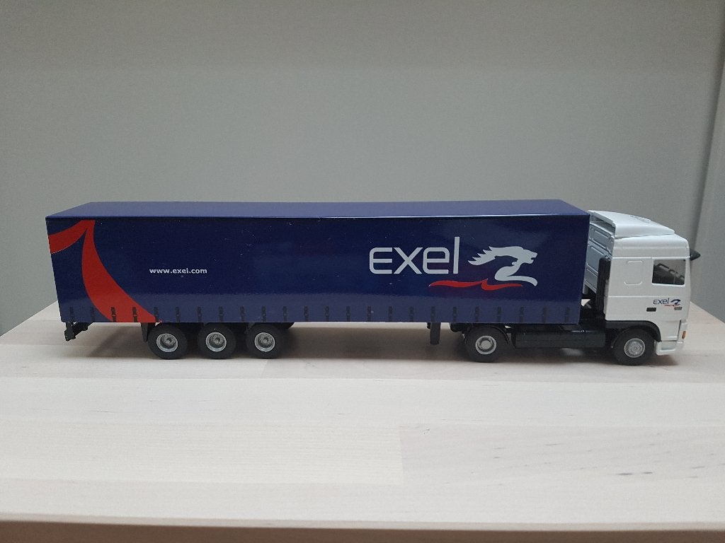 Daf Exel Lion Toys, Ophalen of Verzenden, Gebruikt, Bus of Vrachtwagen, Lion Toys