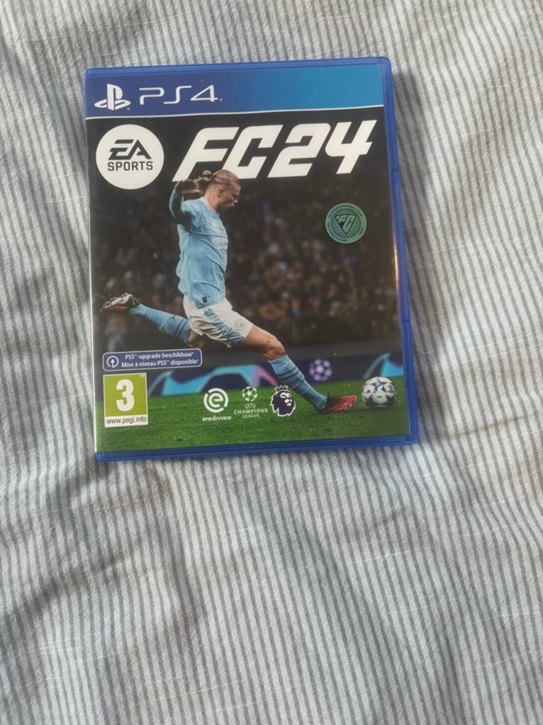 EA SPORTS FC 24, Spelcomputers en Games, Games | Sony PlayStation 4, Vanaf 18 jaar, 1 speler, Ophalen of Verzenden, Zo goed als nieuw