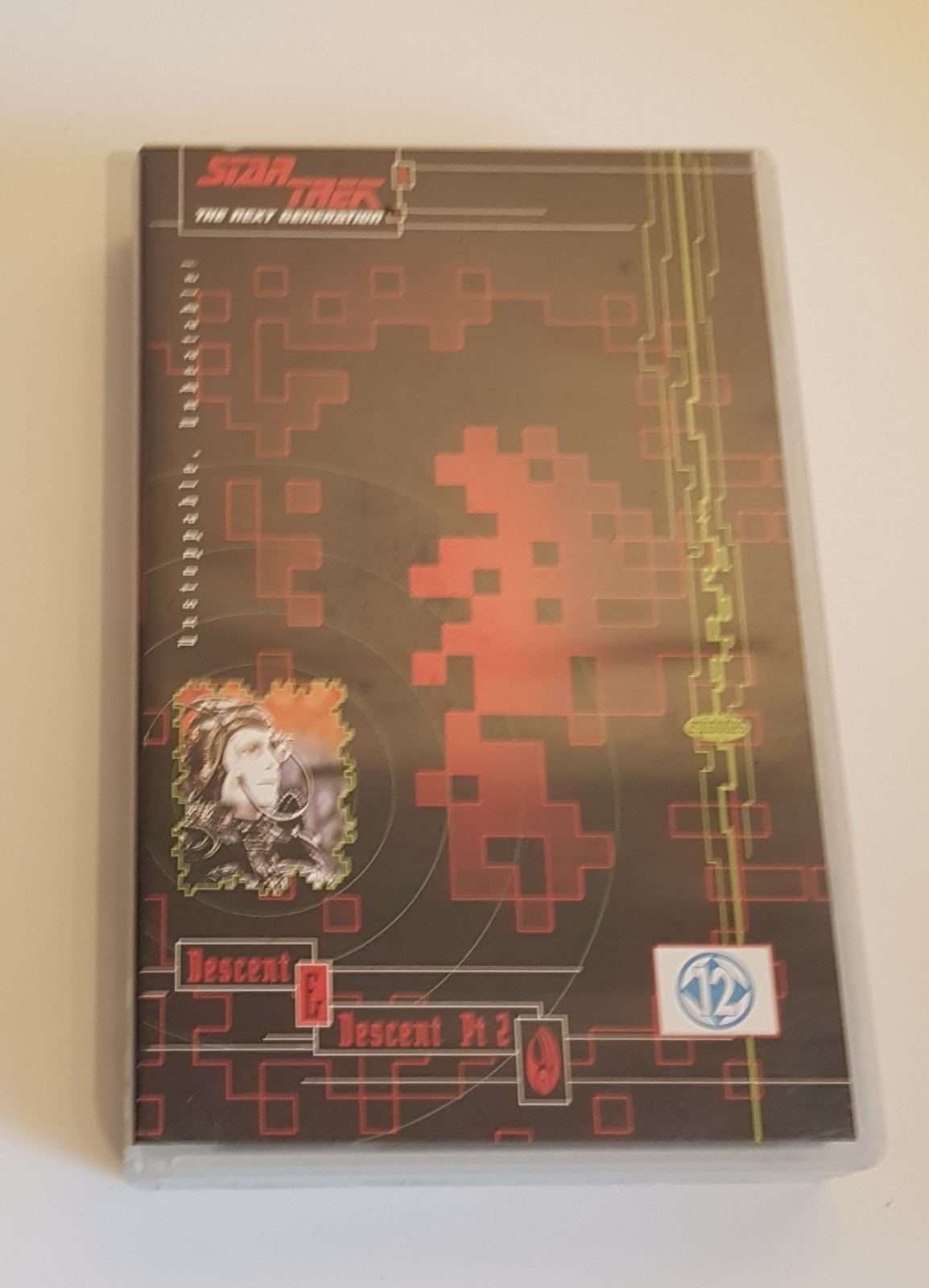 Star Trek: The Next Generation - Descent / Descent Pt 2 VHS, Nederlands ondertiteld, Gebruikt, Verzenden, Science Fiction en Fantasy