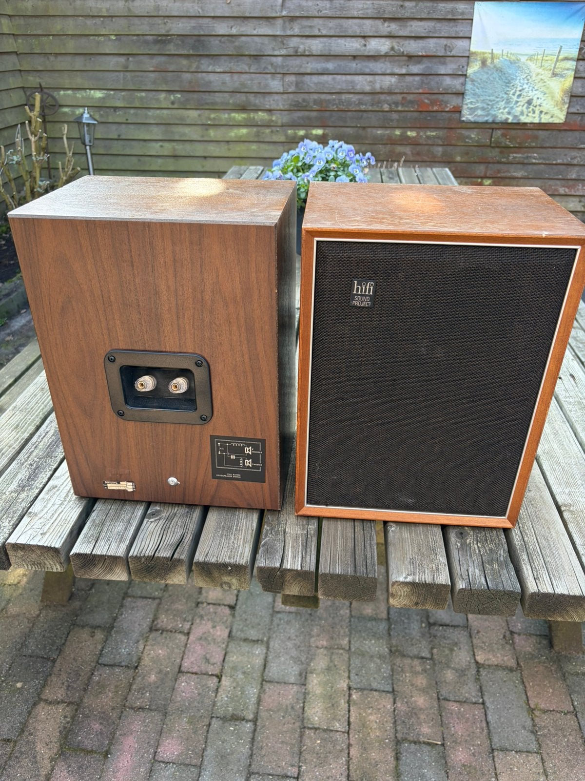 Philips speakers, Ophalen, Gebruikt, Minder dan 60 watt, Philips