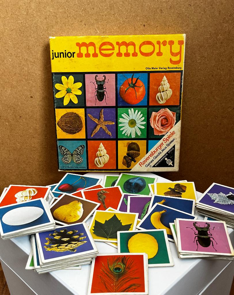 Vintage junior Memoryspel van Otto Maier Verlag Ravensburg, Vijf spelers of meer, Ophalen of Verzenden, Gebruikt, Otto Maier Verlag Ravensburg
