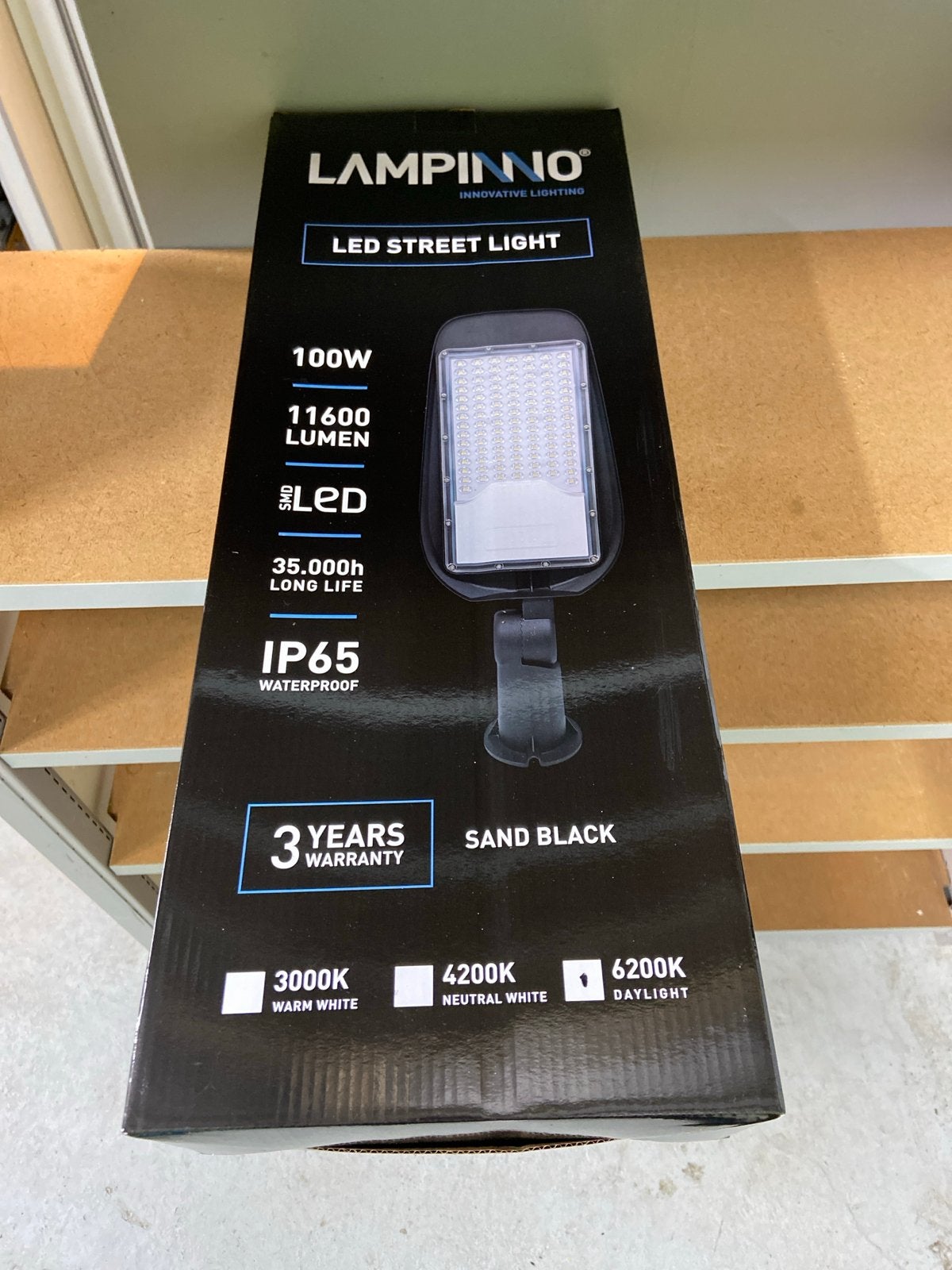8x Nieuwe LED Straatverlichting 100W 11600 Lumen IP65, Ophalen of Verzenden, Nieuw