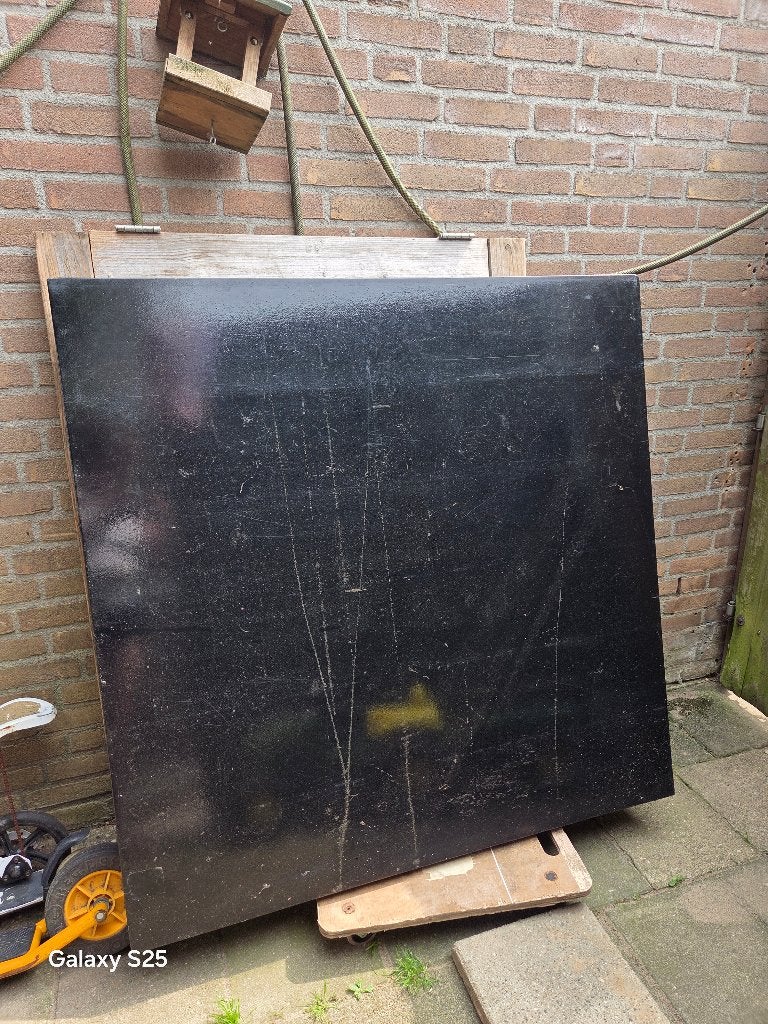 Eiken salontafel, Ophalen, Gebruikt, Minder dan 50 cm, 100 tot 150 cm