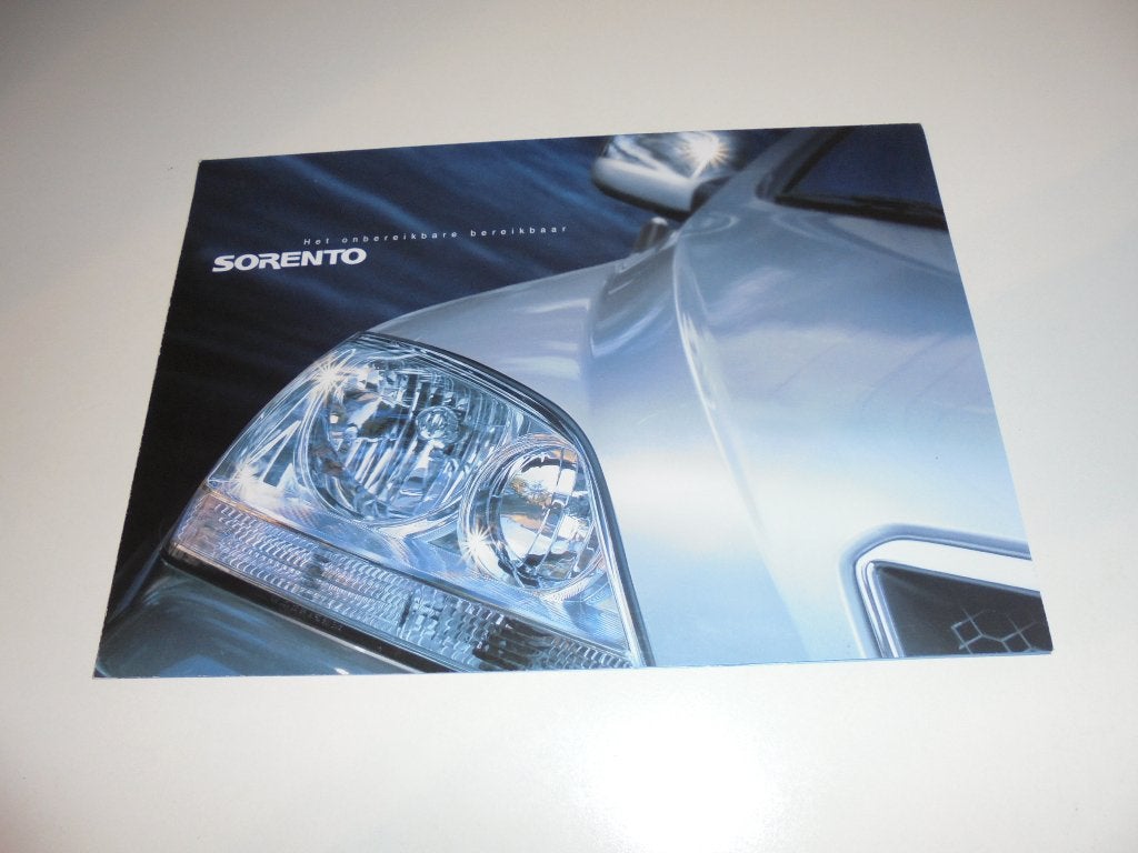 brochure Kia Sorento, Ophalen of Verzenden, Nieuw, Overige merken