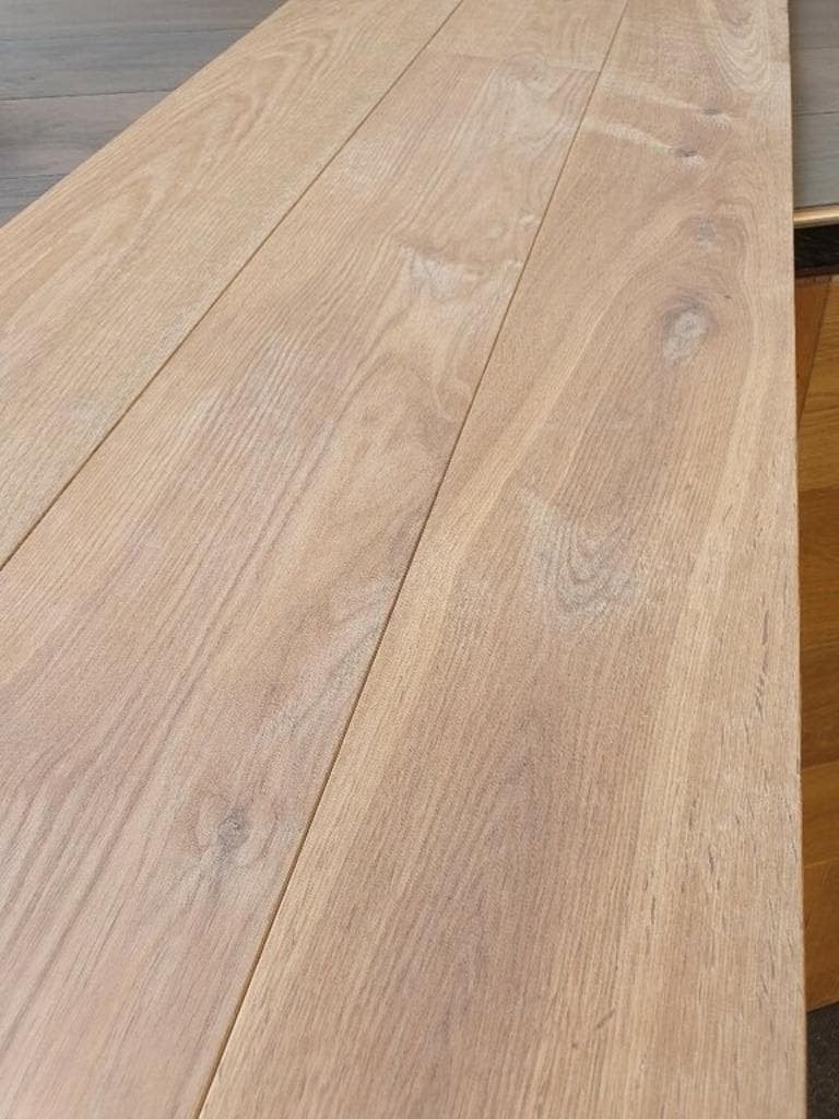 EIKEN MULTIVLOER 16 CM BREED GEROOKT EN WIT GEOLIED, Ophalen of Verzenden, Nieuw, Wit, Parket