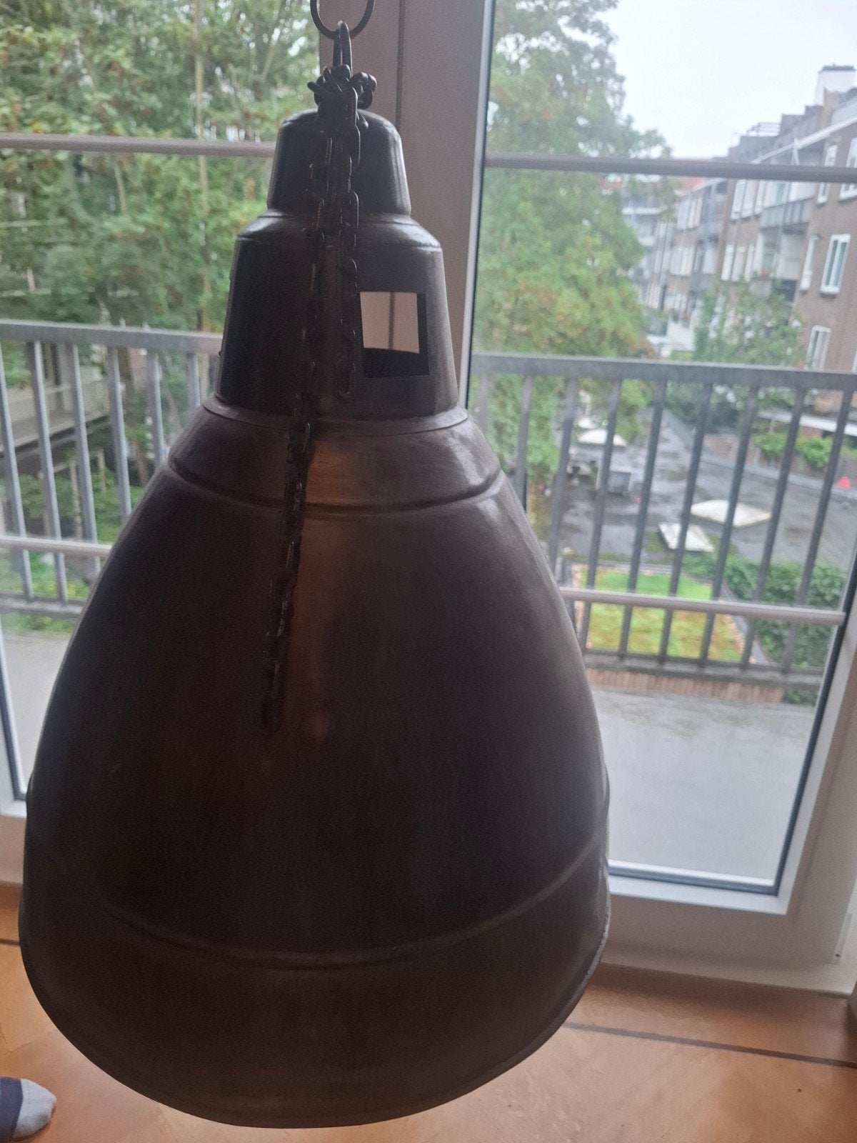 industriële metalen koper hanglamp lamp plafond lamp, Huis en Inrichting, Ophalen