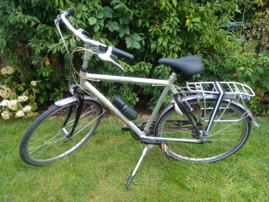 Gazelle Lausanne Lite Gold Line, Ophalen, Gebruikt, Velgrem, Versnellingen