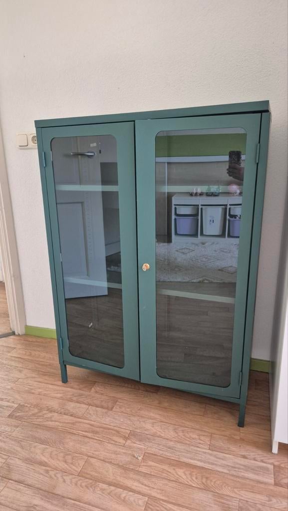 Opbergkastje groen, Huis en Inrichting, Ophalen of Verzenden, Gebruikt, 25 tot 50 cm, Minder dan 100 cm