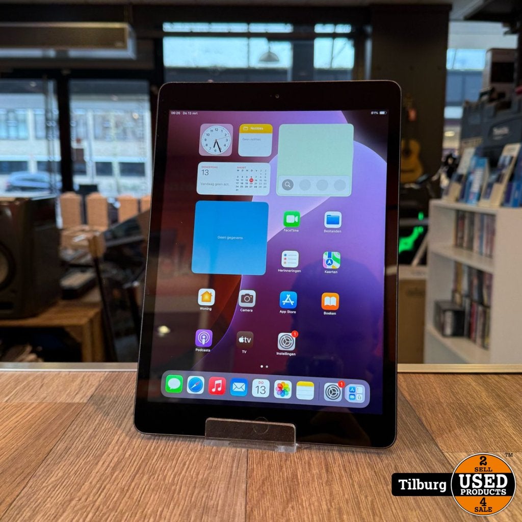 Apple iPad 7th Gen 2019 32GB Space Gray | Nette staat met ga, Computers en Software, Apple, Zo goed als nieuw, Support@apple.com