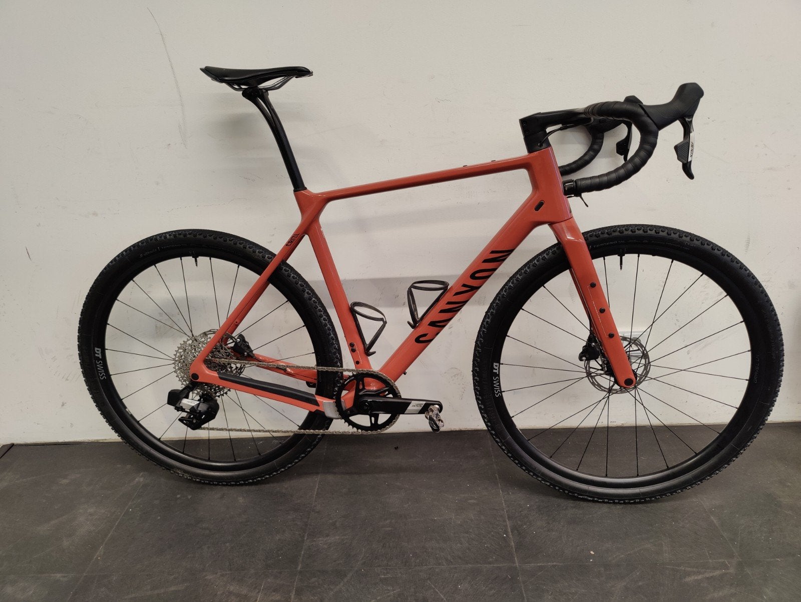 Canyon Grizl CF SL 6 AXS Maat L Dried Tomato, Fietsen en Brommers, Carbon, Zo goed als nieuw, Schijfrem, Ophalen
