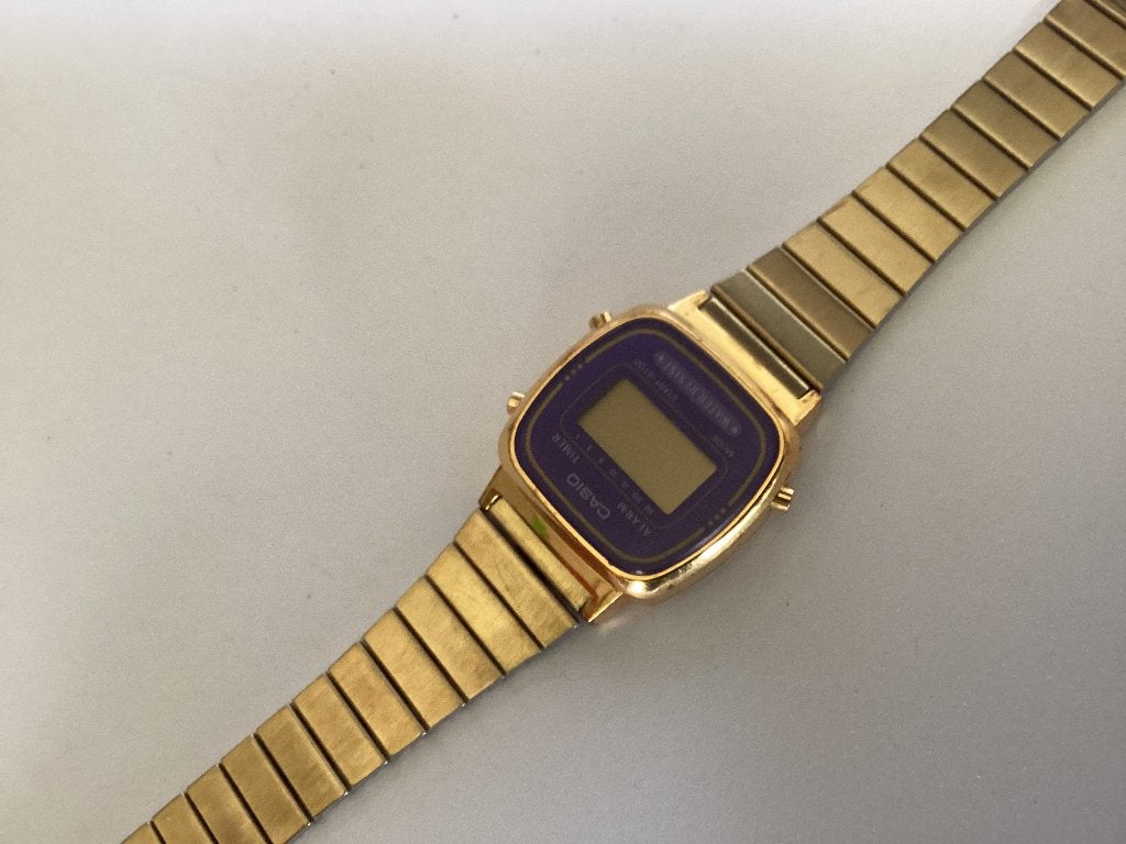 Casio dames goud paars, Sieraden, Tassen en Uiterlijk, Horloges | Dames, Ophalen of Verzenden, Rolex