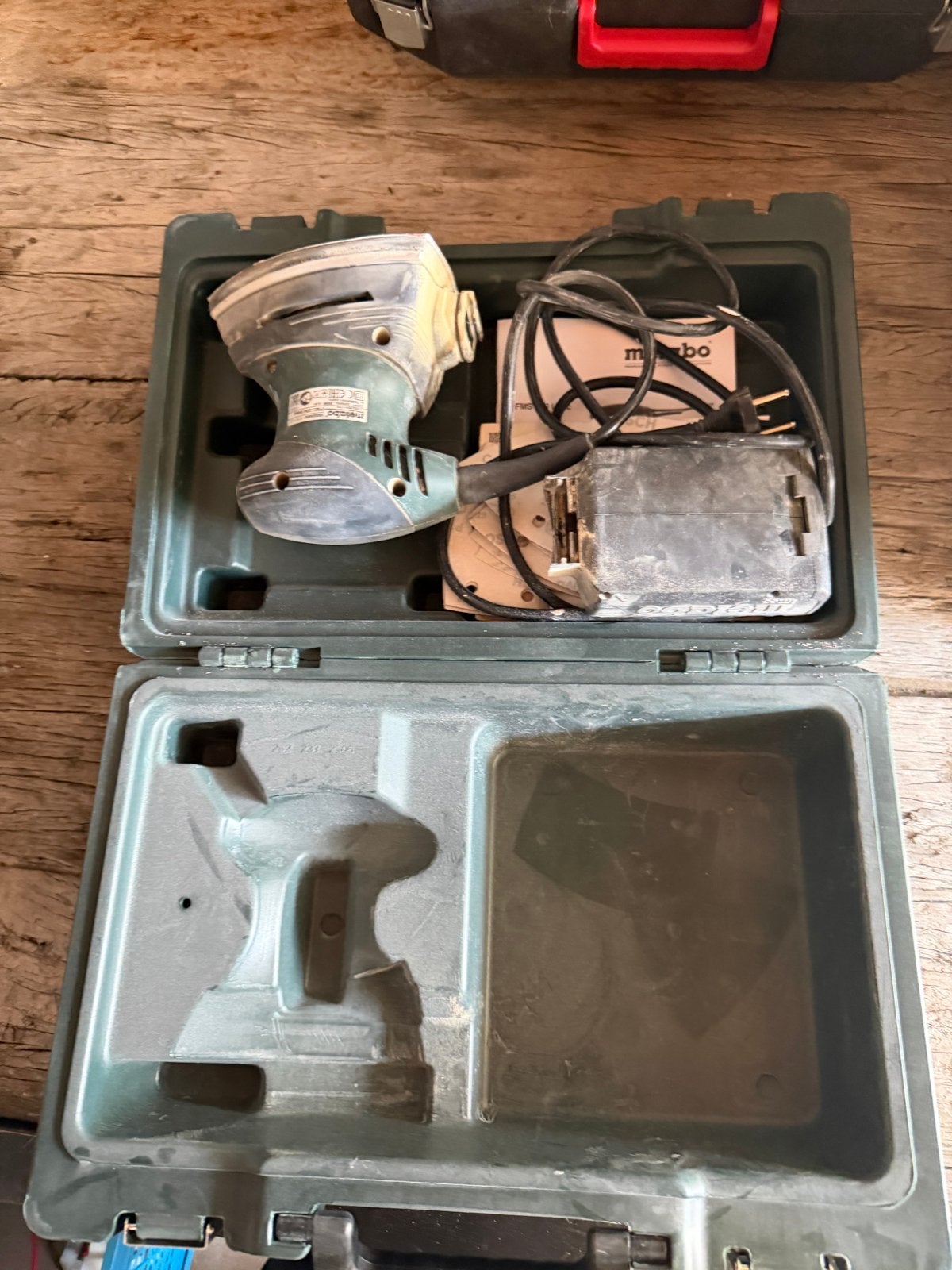 Metabo FMS 200 Intec schuurmachine, Doe-het-zelf en Verbouw, Ophalen of Verzenden, Gebruikt, Minder dan 600 watt, Overige typen