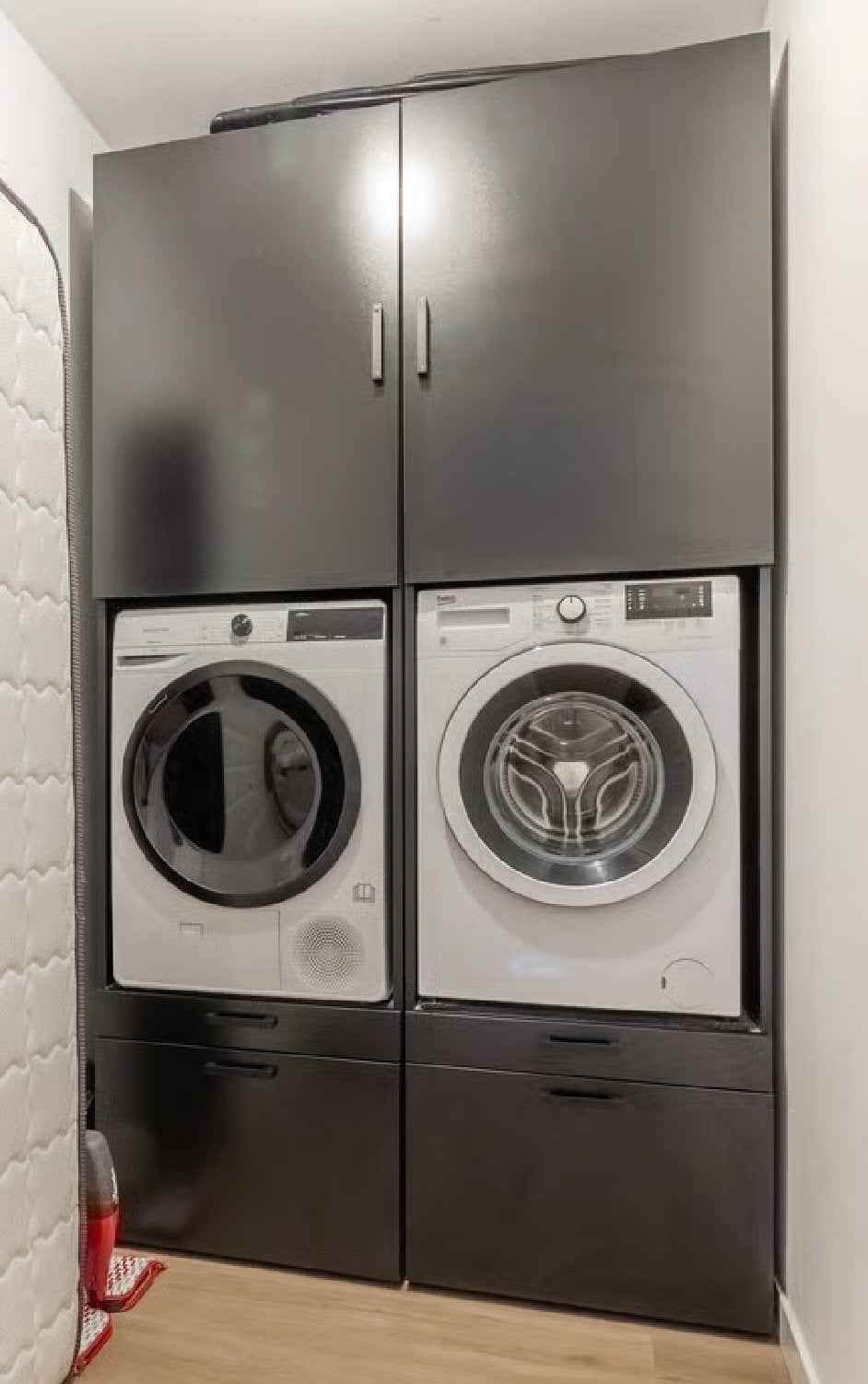 Wasombouw - Wasmachine & Droger Kast, Huis en Inrichting, Ophalen, Zo goed als nieuw