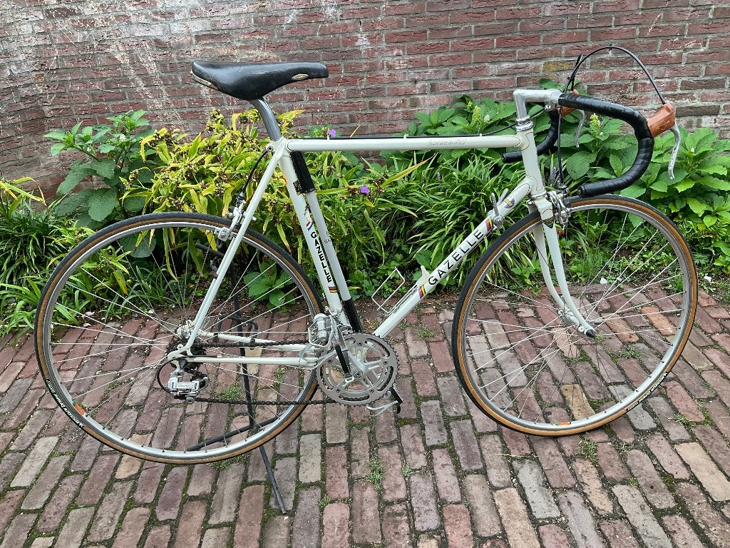 Gazelle Champion Mondial racefiets, Ophalen, Jaren '60 of nieuwer, Velgrem, 55 tot 59 cm