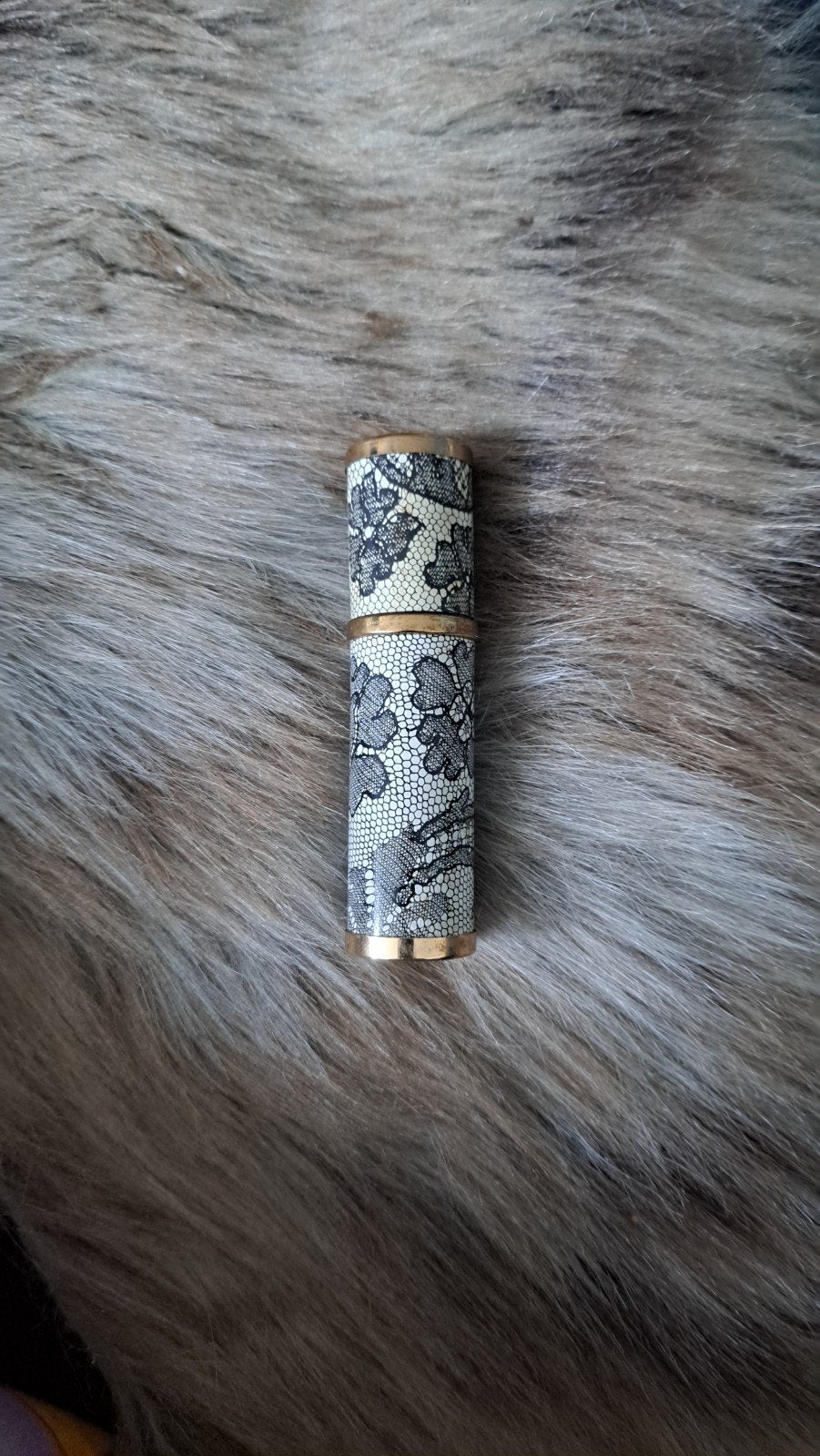 Unieke Vintage Parfum Tasverstuiver Femme Rochas - Gaaf!, Ophalen of Verzenden, Gebruikt, Overige typen