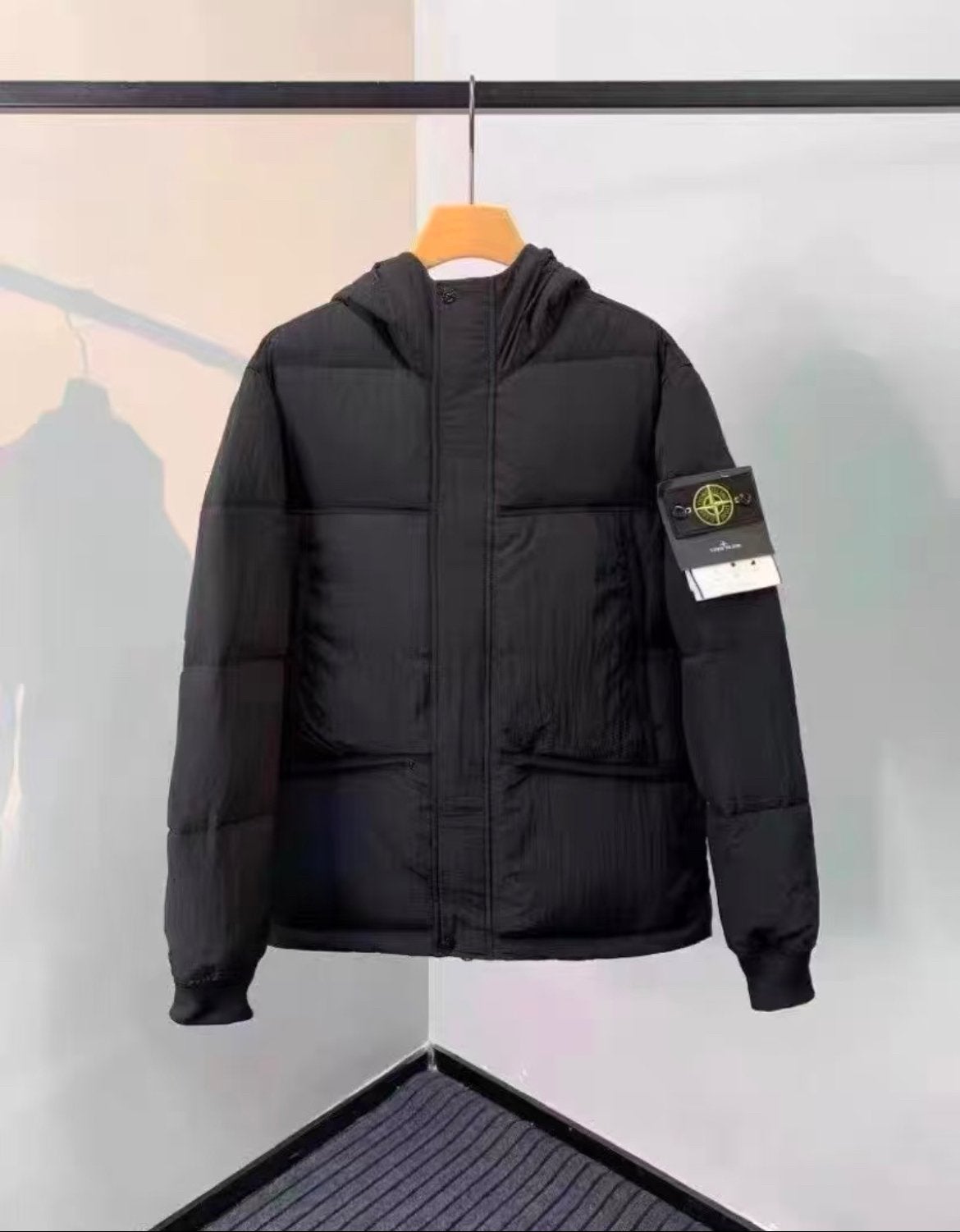 Winterjassen st one isl and nieuw zwart, Ophalen of Verzenden, Zo goed als nieuw, Overige maten, Zwart