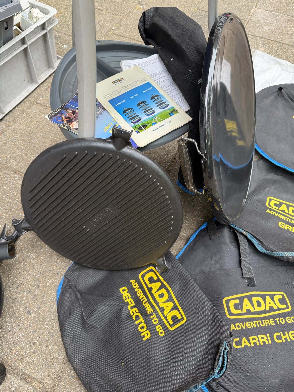 Cadac Carri Chef 2 BBQ met diverse accessoires, Ophalen, Gebruikt