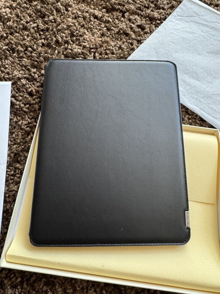 Piel Frama leren hoes iPad Pro 12.9 zwart, nieuw met factuur, Verzenden, Nieuw, 12 inch, Bescherming voor- en achterkant