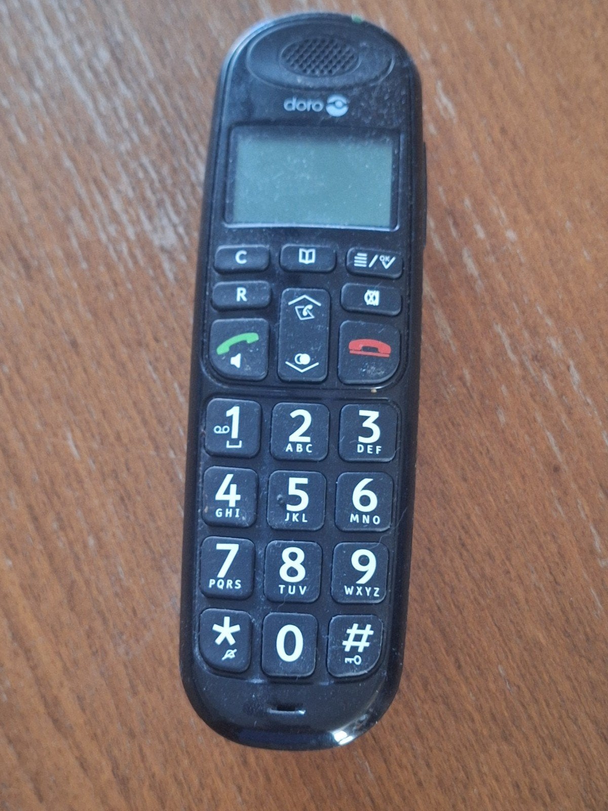 Senioren telefoon, Ophalen, 1 handset