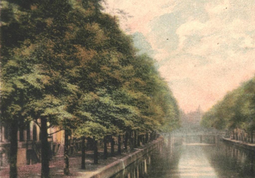 700052 Amsterdam Heerengracht Gelopen met postzegel, Ophalen of Verzenden, Voor 1920, Gelopen, Noord-Holland