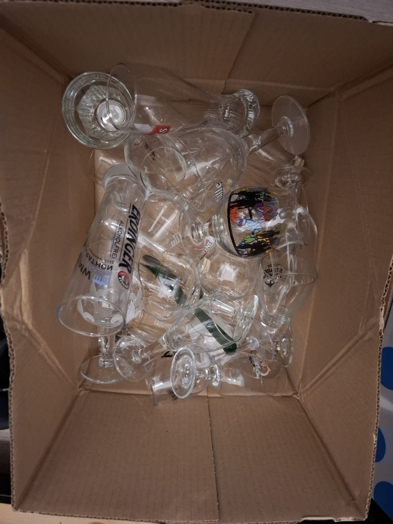 Bierglazen, Ophalen, Zo goed als nieuw, Glas of Glazen, Grolsch