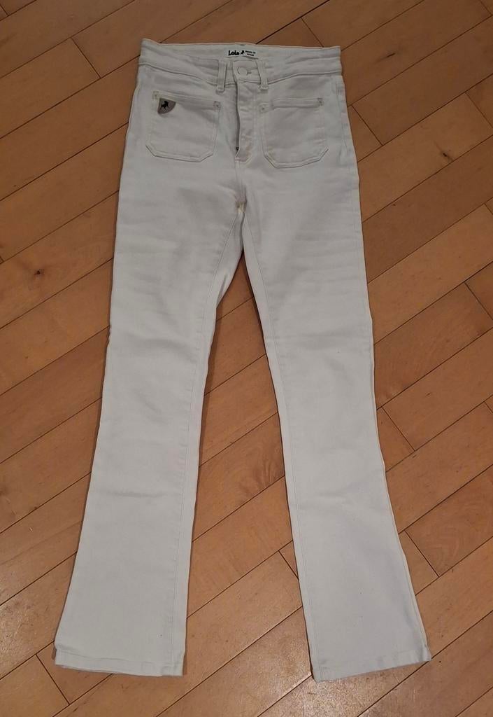 Beige jeans van Lois, maat 26, Wit, Ophalen of Verzenden, Zo goed als nieuw, Lois