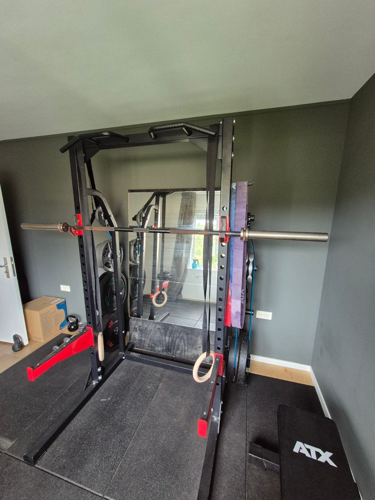 Home Gym, ATX Fitness, Pivot Fitness, Bumper Plates, Ophalen, Gebruikt, Benen, Overige typen