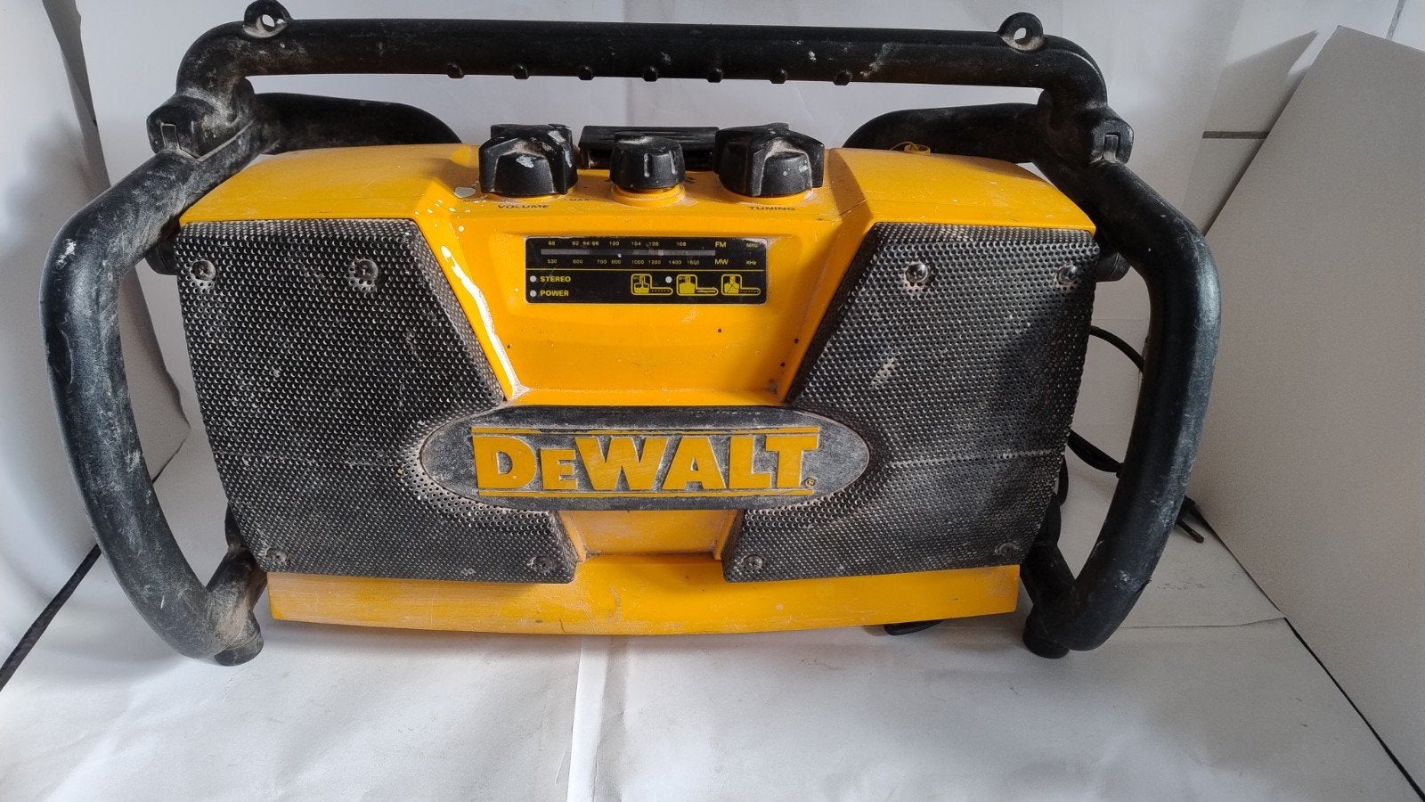 Robuuste Dewalt Bouwradio - Werkt Uitstekend, Ophalen, Gebruikt, Bouwradio