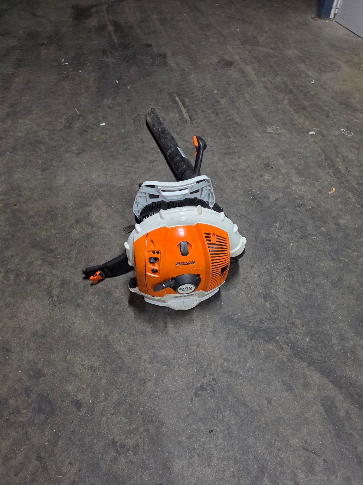 Stihl BR600 magnum bladblazer, Tuin en Terras, Ophalen of Verzenden, Gebruikt, Benzine