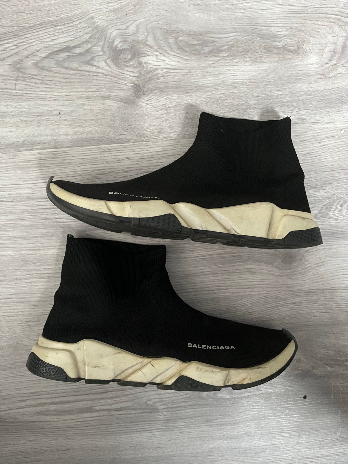 Balenciaga Speed Trainers - Maat 44, Kleding | Heren, Verzenden, Gedragen, Zwart, Sneakers of Gympen