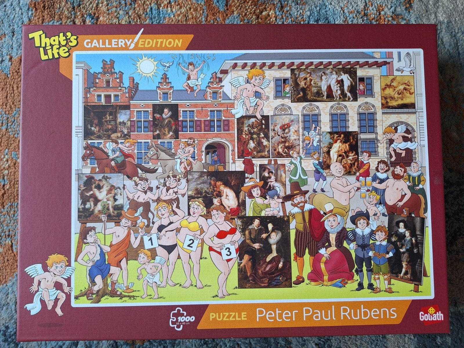 That's Life gallery edition.  Peter Paul Rubens, 1000 stkjs., Ophalen of Verzenden, 500 t/m 1500 stukjes, Zo goed als nieuw, Legpuzzel