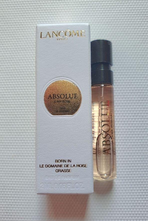 Lancome nieuwe sample spray Absolue 6 AM Rose eau de parfum, Verzenden, Nieuw