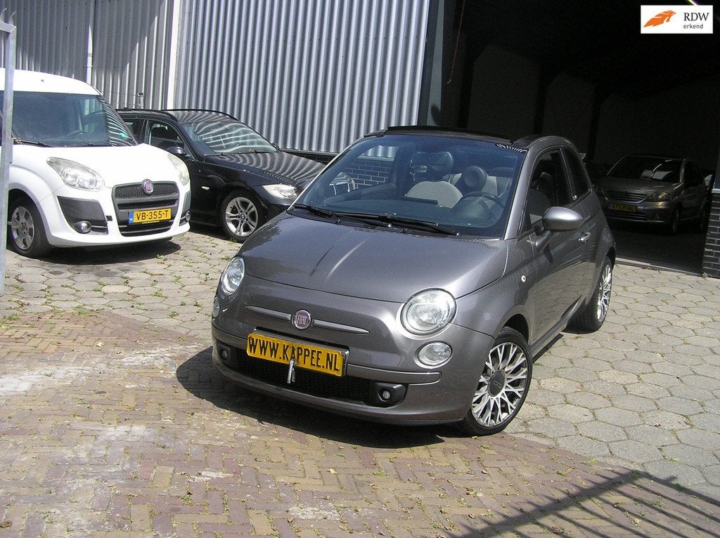 Fiat 500 C 0.9 TwinAir airco nieuwe apk cabrio softtop nieuw, Euro 5, Gebruikt, 31 €/maand, Cabriolet