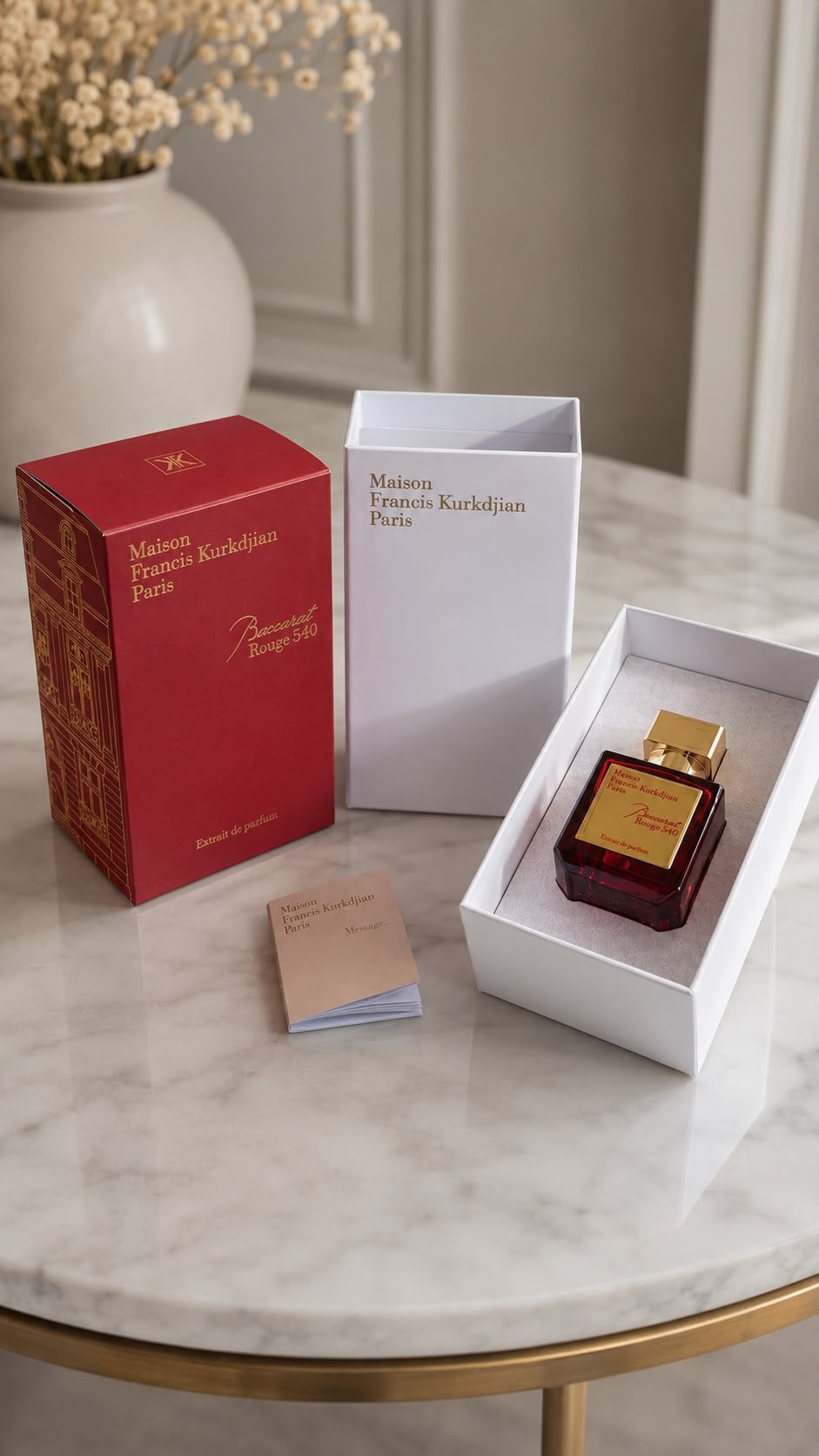 Maison Francis Kurkdjian Baccarat Rouge 540, Ophalen of Verzenden, Zo goed als nieuw, Miniatuur