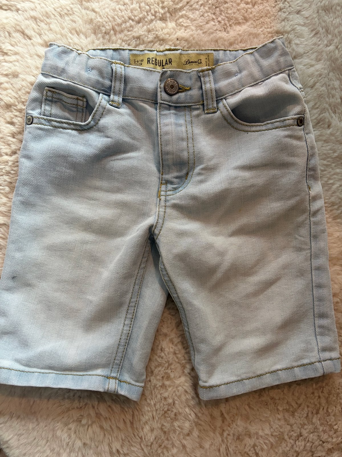 Jongens korte broek maat 116 Denim Co, Kinderen en Baby's, Ophalen of Verzenden, Gebruikt, Jongen