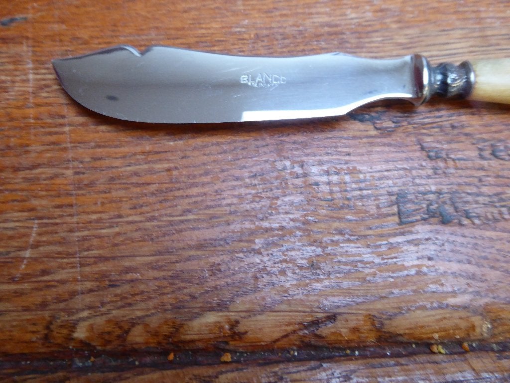 Art deco botermesje met bakeliet, Ophalen of Verzenden