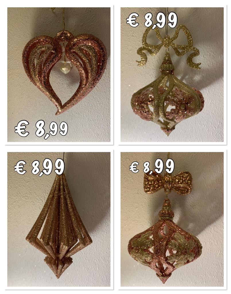 Kurt adler Glitter hangers, Ophalen of Verzenden, Nieuw
