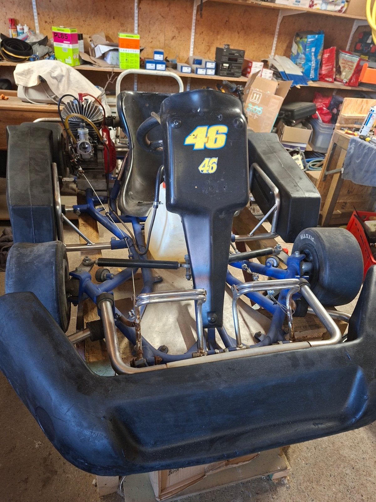125cc comer kart, Ophalen, Gebruikt, Kart