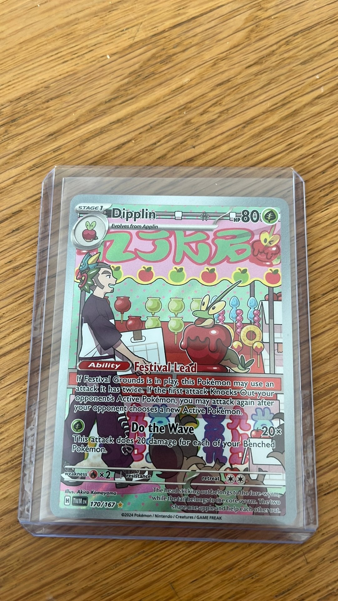 Dipplin TWM (170), Hobby en Vrije tijd, Verzamelkaartspellen | Yu-gi-Oh!, Ophalen of Verzenden, Zo goed als nieuw, Losse kaart