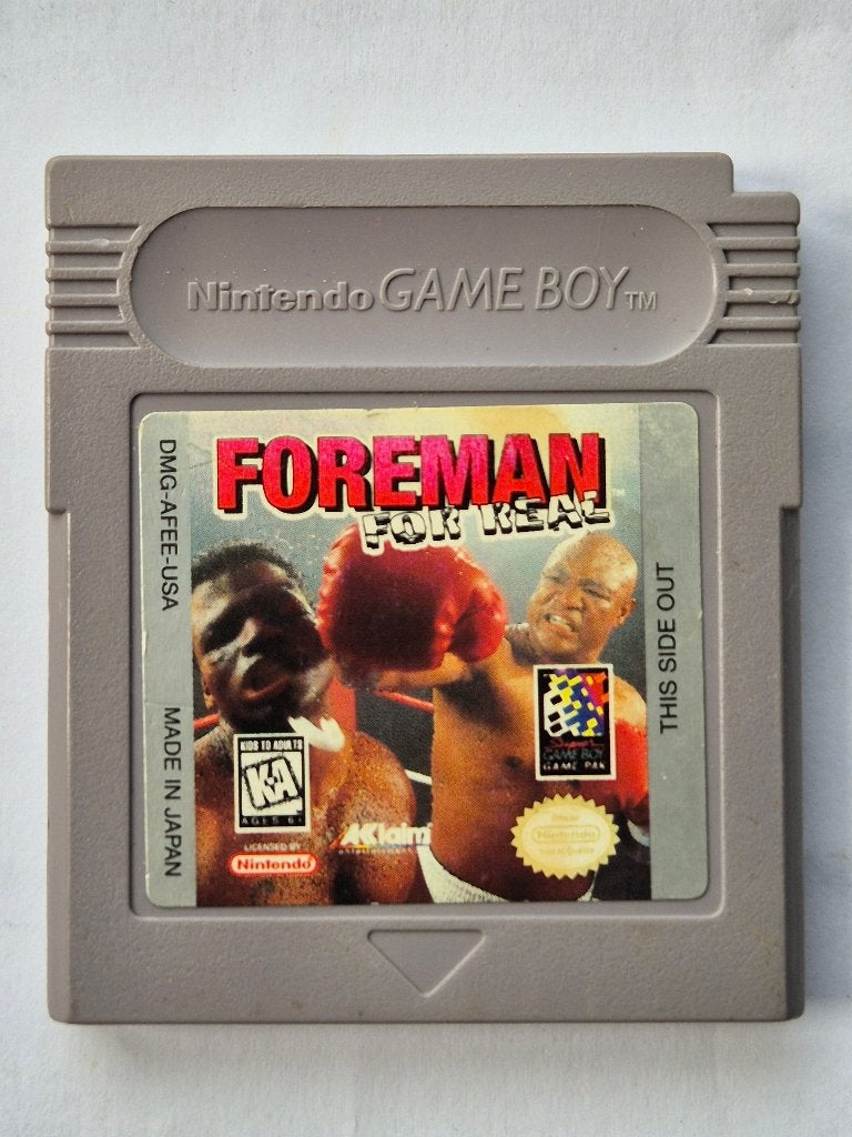 FOREMAN for real, Gebruikt, 1 speler, Racen en Vliegen, Ophalen of Verzenden