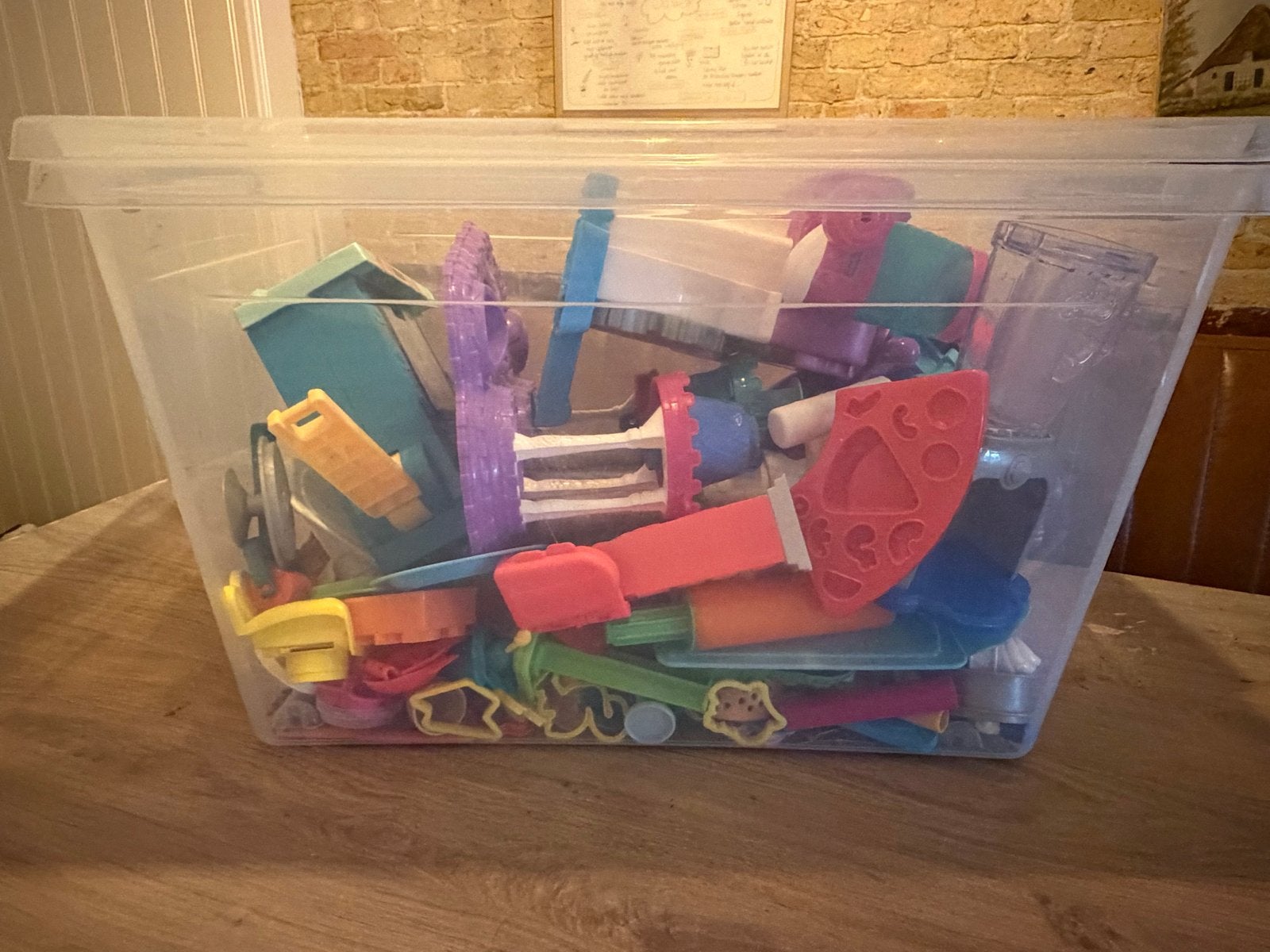 Grote Play-Doh set met diverse speelsets en accessoires, Ophalen, Gebruikt, Jongen of Meisje