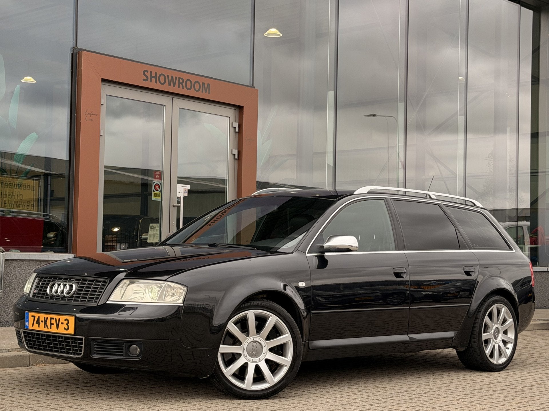 Audi A6 Avant 4.2 V8 quattro S6 Advance | LEES TEKST! | Lede, Automaat, 4172 cc, Zwart, Leder
