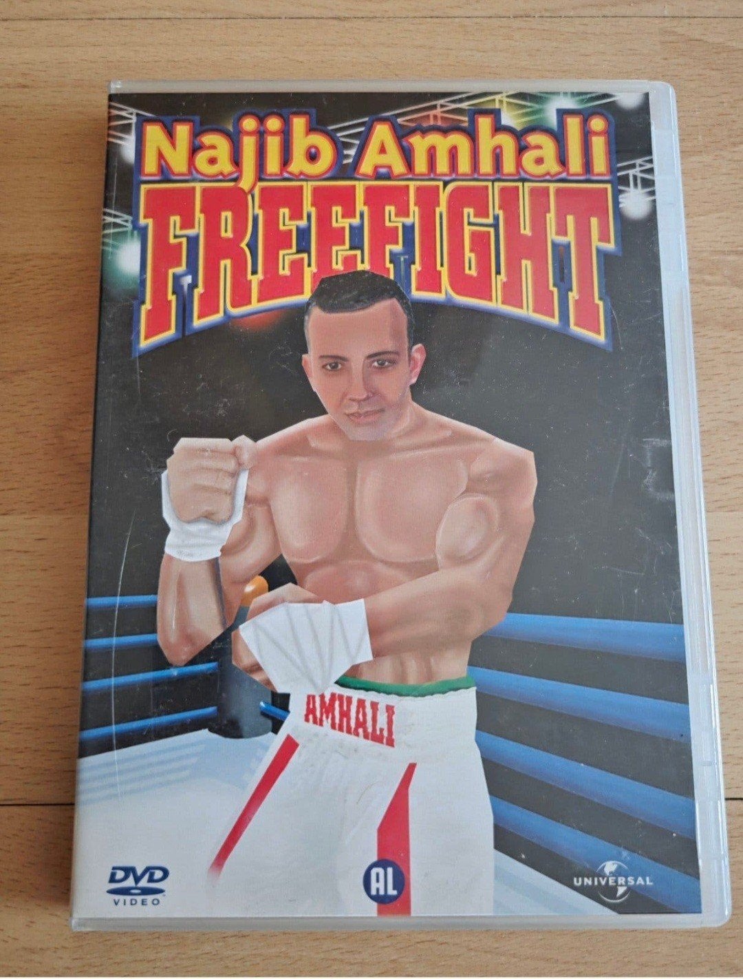 Najib Amhali - Freefight, Alle leeftijden, Ophalen of Verzenden, Zo goed als nieuw, Stand-up of Theatershow