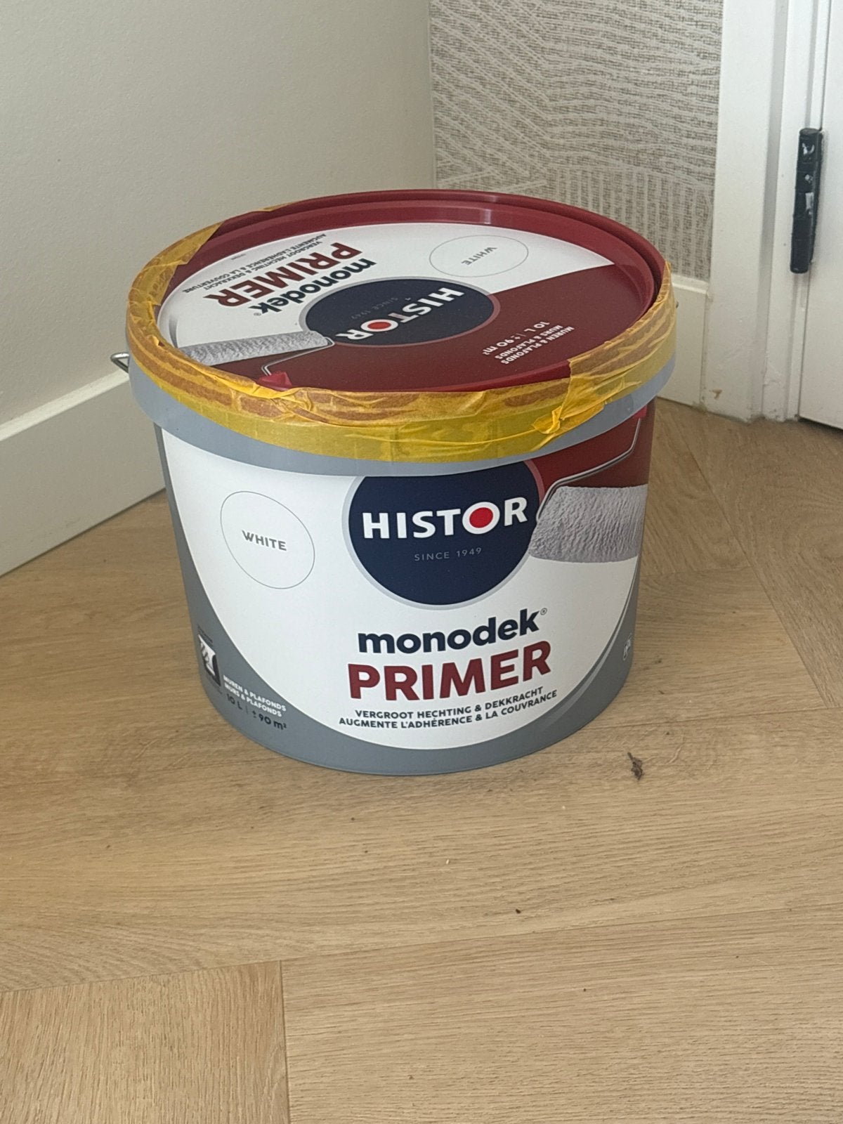 Histor Monodek Primer - 10 liter wit, Wit, Nieuw, Ophalen of Verzenden, Verf