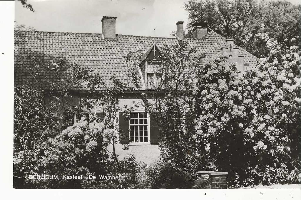 Berlicum ( Kasteel de Wamberg ), Verzamelen, Ansichtkaarten | Nederland, Verzenden, 1940 tot 1960, Ongelopen, Noord-Brabant