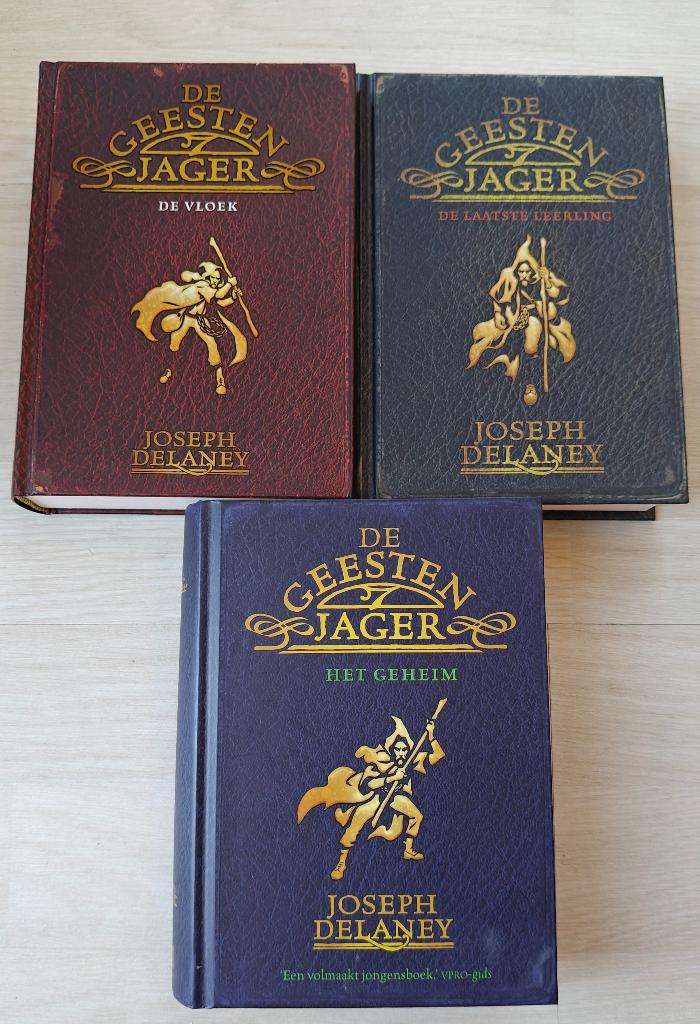 3 boeken Joseph Delaney Geestenjager, Ophalen of Verzenden, Zo goed als nieuw, Joseph Delaney