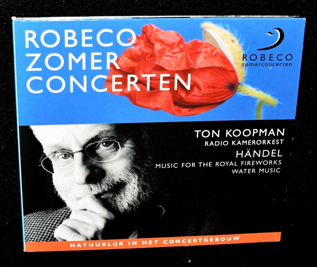 Ton Koopman - Radio Kamerorkest - Handel - Music For The Roy, Verzenden, Classicisme, Zo goed als nieuw, Overige typen
